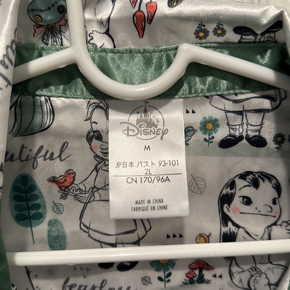 Disney Animators satin pajama medium new with tags - Picture 2 of 6